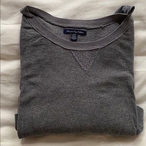 American Eagle Shirt Grey Women XS